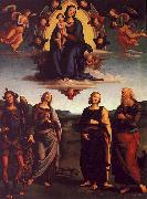 Pietro Perugino The Virgin and Child with Saints oil painting artist